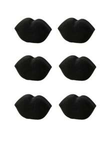 2/4/6/8/10pcs Creative Lip-Shaped Makeup Sponges, 4 Colors Available, High Elasticity Soft Makeup Sponge, Dry & Wet Use, Fits Skin, Suitable For Foundation And Concealer, Unique Shaped Makeup Sponge - Multicolor - View 9