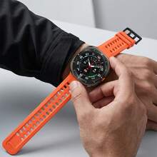 Soft Silicone Loop Watch Strap Compatible With Samsung Galaxy Watch 9 Ultra 47mm Fashion Sports Replacement Wrist Band - Galaxy Watch 9 Ultra 47mm - View 8