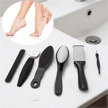 Set Perawatan Kaki, Termasuk Kikir Kaki, Pengangkat Kulit Mati, Parutan Kaki, Alat Pedikur, Unisex Untuk Dewasa dan Anak-anak, Kit Penghilang Kapalan SPA Salon Rumahan, Kikir Kaki Stainless Steel, Pembersih Kaki, Pemotong Kuku - Biru - View 5