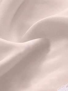 Women's Elegant Straight Skirt Sweet Style Lace Trim Hem Autumn/Winter Party Date Outing Outfit - Pink - View 9