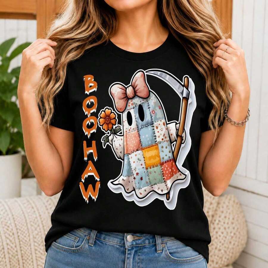 Women T-Shirts - 黑色 - 查看 1