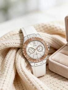 GUESS Perlengkapan Penting untuk Perjalanan Bisnis: Jam Tangan Stainless Steel yang Cocok untuk Profesional Modern - JAM TANGAN - View 5
