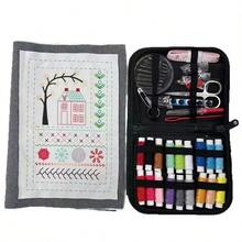 EDCUEBE7 Portable Sewing Kit And Stitching Guide Book, Home Sewing Tool Set With Thread Box, Mending Needle And Thread Box, Stitching Tool. Handmade Sewing DIY Needle And Thread Bag Sewing Tool Set. Suitable For Beginners And Holiday Gifts (Accessories Color Random) - Sewing Kit + Stitching Book - View 20
