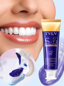 SADOER Purple Cleaning Toothpaste, Deep Cleaning Teeth, Purple Toothpaste Whitening Brightening Toothpaste 1pc/2pcs/5pcs - Purple Toothpaste - View 2