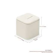 Oirlv Microfiber Ring Display Stand Ring Holder Jewelry Display Organizer Showcase Props For Retail Store Counter Home Jewelry Personal Collection - Beige - View 17