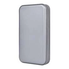 alavisxf xx Estuche CD, CD/DVD Estuche Portátil Cartera Organizador Protector de Plástico Duro para Viajes en Coche - Multicolor - Ver 2