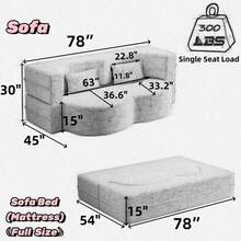 Futons - Grey - View 9