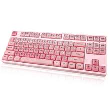 Tri-Mode Wireless Mechanical Keyboard, Hot Swappable Custom RGB Gaming Keyboard, Cute Jelly PBT HOA Profile Keycaps, RGB Backlit, Dustproof Blue Switch,BT5.0/2.4G/USB-C, For PC, Laptop, Compact 80% Size - View 13