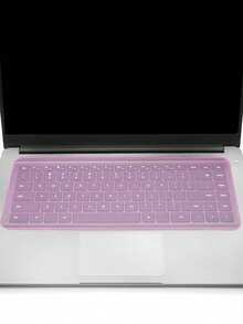 1/2pcs 445*140mm Ultra-Thin Silicone Keyboard Protector - Waterproof, Dust-Proof, Suitable For Standard PC Desktop Keyboards, Transparent Design, Durable Silicone Material, Anti-Spill, Anti-Scratch, Non-Fading, Easy To Clean, Suitable For Full-Size Computer Keyboards, Universal Type, Computer Accessories - Universal Version - View 3