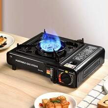 Portable Gas Stove 2400W – Compact Single Burner Camping Stove With Handle - one-size - View 6