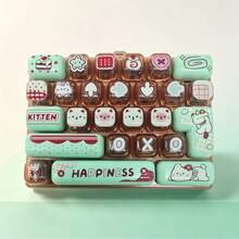 26-Key Stress Relief Keyboard Toy - Miniature Creative Toy - Creative Student Pendant - Birthday Gift - Perfect Gift - Multicolor - View 13