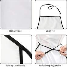 1pc Fun Cartoon Pattern Apron, Suitable For Home Cooking, Housework And Gifting - Multicolor - View 6