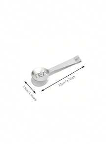 Stainless Steel Tea Bag Squeezer, Silver Tea Bag Clip, Tea Bag Filter Clip, Tea Bag Spoon For Loose Tea, Ice Cubes, Sugar - Multicolor - View 10