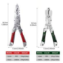 1PC New Multi-Function Wire Stripper Cable Cutter Crimping Pliers Convertible Head Shape Cutting Winding Etc. Electrician Professional Repair Tool Wire Circuit Repair Pliers Suitable For Home Factory Office Auto Repair Etc. - Multifunctional Wire Stripper - View 6