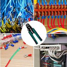 Multi-Function Mini Electric Terminal Crimping Pliers With Wire Stripping Cutting Hand Crimping Tool Multiple Connector Kits - 678+202B - View 4