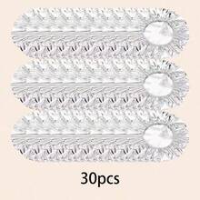 20/30PCS Kitchen Table Meal Aluminium Fum Foil Insulation Lid Freshness Cover, Elastic Mouth Bowl Cover Thermostat Cover, Round Thickened High Temperature Resistant, Easy To Clean And Reusable, Suitable For Family Kitchen, Camping Picnic - Multicolor - View 15