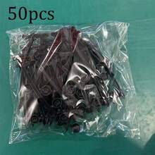 20/50/100pcs Heavy Duty Self-Locking Nylon Cable Ties With Black Plastic Zipper Head, Cable Tie Buckle With Center Pin, High Strength Wire Fasteners For Car Repair, Home, Office And Outdoor Use, Multi-Purpose Organization Tool - Multicolor - View 12