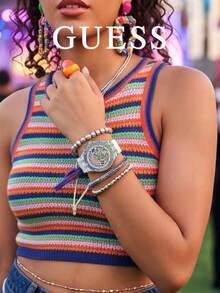 GUESS Perlengkapan Penting untuk Perjalanan Bisnis: Jam Tangan Stainless Steel yang Cocok untuk Profesional Modern - JAM TANGAN - View 10