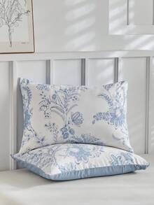 Blue and White