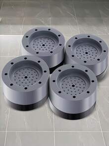 4pcs Washing Machine Base Pads, Used To Raise Base, Prevent Slipping, Absorb Vibration And Reduce Noise, Universal Fit, Can Increase Height And Fix Machine Feet - Washing Machine Anti-vibration Pads - View 6