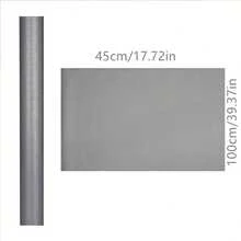 1 Roll EVA Shelf Liner, Washable & Easy To Cut, Waterproof, Oil-Proof & Stain-Resistant, Non-Slip Refrigerator Drawer Liner, Freezer Cover Mat, Cabinet Liner, Household Kitchen Supplies, Decorative & Durable, Non-Adhesive Shelf Liner - A - View 6