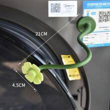 1pc Washing Machine Flower Vent Clips, Suitable For Home Use, Detachable Support Frame For Drum Washing Machine, Magnetic Adsorption, Can Be Used As Door Stopper, Decoration Or Washing Machine Door Support, Home Decor And Accessories - Multicolor - View 14