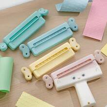 3D Pattern Embossing Machine, Handmade DIY Pattern Embossing Machine, Detachable And Replaceable Embossing Head, No Electricity Required, ABS Material. Features Four Patterns: Heart & Star, Circular Hole And Straight Line. - One Size Fits All - View 1