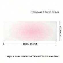 1pc Leather Mouse Pad Light White Pink Gamer Desk Mat New Mousepad XXL Mechanical Keyboard Pad Leather Office Non-Slip Soft Table Mat - View 11