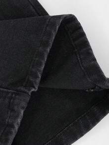 Jeans de mezclilla de primavera para niños, nuevo estilo de moda - Negro - Ver 7