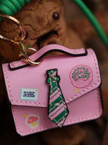Harry Potter Girl's Mini Pouch For Keys And Earphones, Key Case Retro Bag Charm For Christmas Halloween Birthday Party Gift - Multicolor - View 7