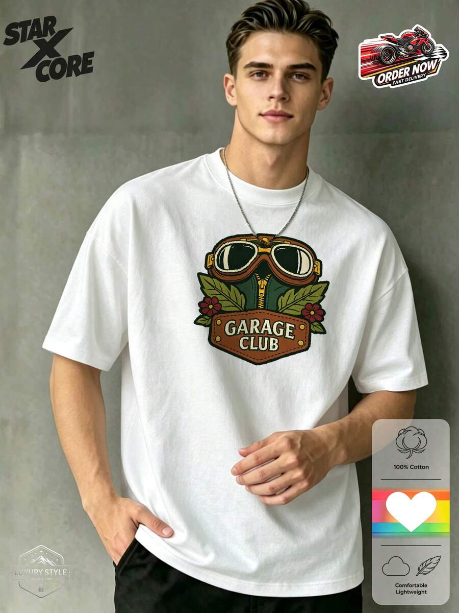 Men T-Shirts - 白色 - 查看 1