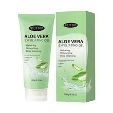 1pc Aloe Vera Exfoliating Lemon VC Exfoliating Gel Body Scrub Deep Cleansing Blackhead Removal - Body Scrub - View 7