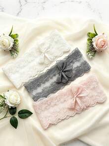 Custom Bride To Be Lace Sash, Embroidered Bridal Shower Sash, Custom Thread, Lace Sash For Wedding, Bachelorette Party Sash, Hen Party Bride Gift, Gift For Wedding, Party. - Multicolor - View 4