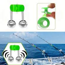 5/10/15/20/25/30Pcs Clip-On Double-Sound Fishing Alarm Bells, Suitable For Fishing Rods, Sea Fishing Rods, Fishing Use, Battery Not Included - A - View 13