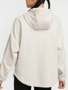 Nike Authentic Autumn/Winter New Women's Fleece Hooded Minimalist Sports Sweatshirt FV8077-104 - FV8077-104 - View 2