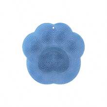 1pc Silicone Foot And Back Scrubbing Mat, Non-Slip Easy To Clean Bathroom Massage Mat, Designed For Enhanced Exfoliation And Relaxation - Multicolor - View 6