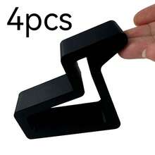 Two Pieces Door And Window Stops, Flexible Rubber Door Stops, Door Wedges, Top Door Stops, Door Stops, Anti-Collision Door Suction Cups, Multi-Functional Wedges, Convenient Door Hooks, Window Clips, Easily Open Doors And Windows. - Multicolor - View 6