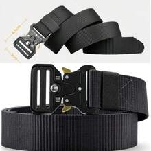 1pc Tactical Belt With Plastic Buckle, Multi-Functional Outdoor Training Belt, Unisex - Multicolor - View 7