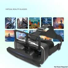 YIYI VR 頭戴式頭盔 一體式遊戲手機 3D 眼鏡 iOS Android 智慧型手機 3D VR Box 虛擬實境 VR 眼鏡 遊戲 - 1件 - 查看 4