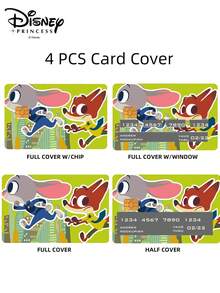 Disney Stitch & Lilo & Stitch Sewed Credit Card & Debit Card Stickers, PVC Removable Protective Film, Anti-Wrinkle, Ultra-Thin Design, Bubble-Free, Suitable For Bank Cards And Transit Cards, Holiday Gift - A - View 7