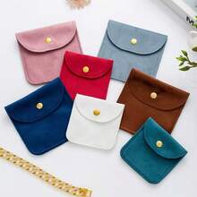 2pcs/5pcs/10pcs/20pcs/50pcs Velvet Jewelry Packaging Bags Soft Velvet Gift Bags For Rings Earrings Bracelets Necklaces Storage Bags Wedding Guest Candy Bags Gift Bags - Velvet Jewelry Pouch - View 11