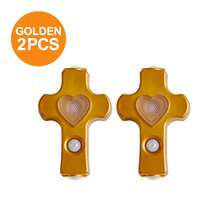 LED Jesus Cross Wall Light, Home Decor Cross-Shaped Wall Lamp, Rechargeable Magnetic Motion Sensor Wall Light, 3 Colors Dimmable, Battery-Powered, Suitable For Halloween, Christmas, Thanksgiving, Wedding Birthday Party Signs, Easter Decorations - Multicolor - View 13