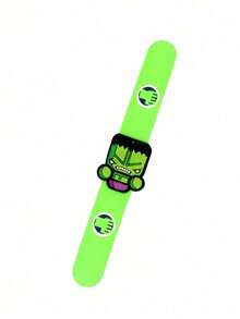 Disney Marvel Cartoon Slap Bracelet, Thor & Spider-Man Anime Character Pattern Theme Party Silicone Wristband, Slap Ring Educational Toy, Daily Party Toy, Carnival & Halloween Party Gift - Multicolor - View 11