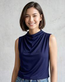 STFASHION Women Blouses & Shirts - Blue - View 4