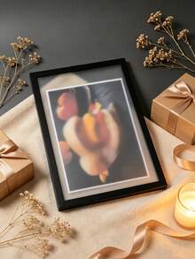 4/2/1pc A4 Magnetic Self-Adhesive Photo Frame, Decorative Portable Wall-Mounted Plastic Picture Frame, Document Display Frame, Suitable For Photos, Minimalist Style, No Screws Needed, Folder Compatible, Suitable For Ramadan, Bedroom, Wedding, Home Decor, Room Arrangement Supplies - Multicolor - View 5