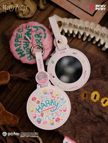 Harry Potter Girl Keychain Mirror, Hagrid Cake Design, Academy Style Bag Charm, Christmas Halloween Birthday Party Gift - Multicolor - View 5