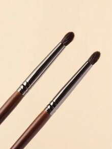 Princess Rose New 1pc Goat Hair Eyeshadow Brush, Conical Brush, Small Makeup Brush, Eye Makeup Brush - Brown - View 4
