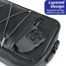 NEWBOLER Bicycle Rear Seat Bag With Password Lock 8L Large Capacity Bike Bag Bike Trunk Pannier Bag Cycling Bicycle Bag Accessories - Multicolor - View 6