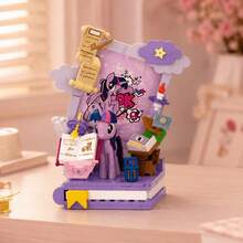 MINISO My Little Pony Creative Display Blind Box Figure, Random 1 Design, For Desk Shelf Room Decor, Birthday Christmas Gift - Pony Blind Box - View 2
