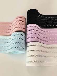 Triangular Mesh Hollow Elastic Stretch Band, Width 63mm-73mm, Suitable For Fashion Clothing Accessories, Handmade Crafts, DIY Creation And Design - Multiple Styles - View 6